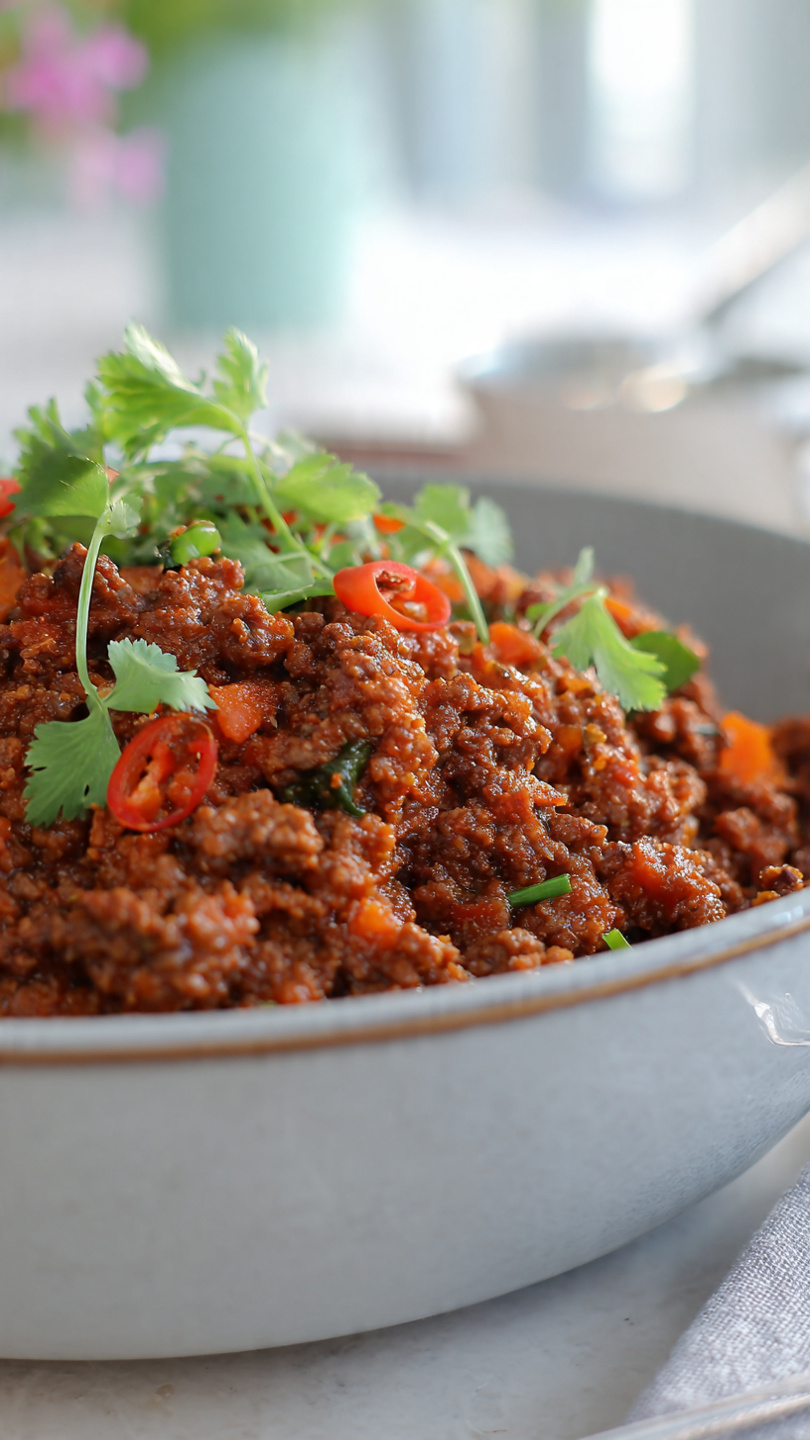Slow Cooker Ground Beef Taco Pasta