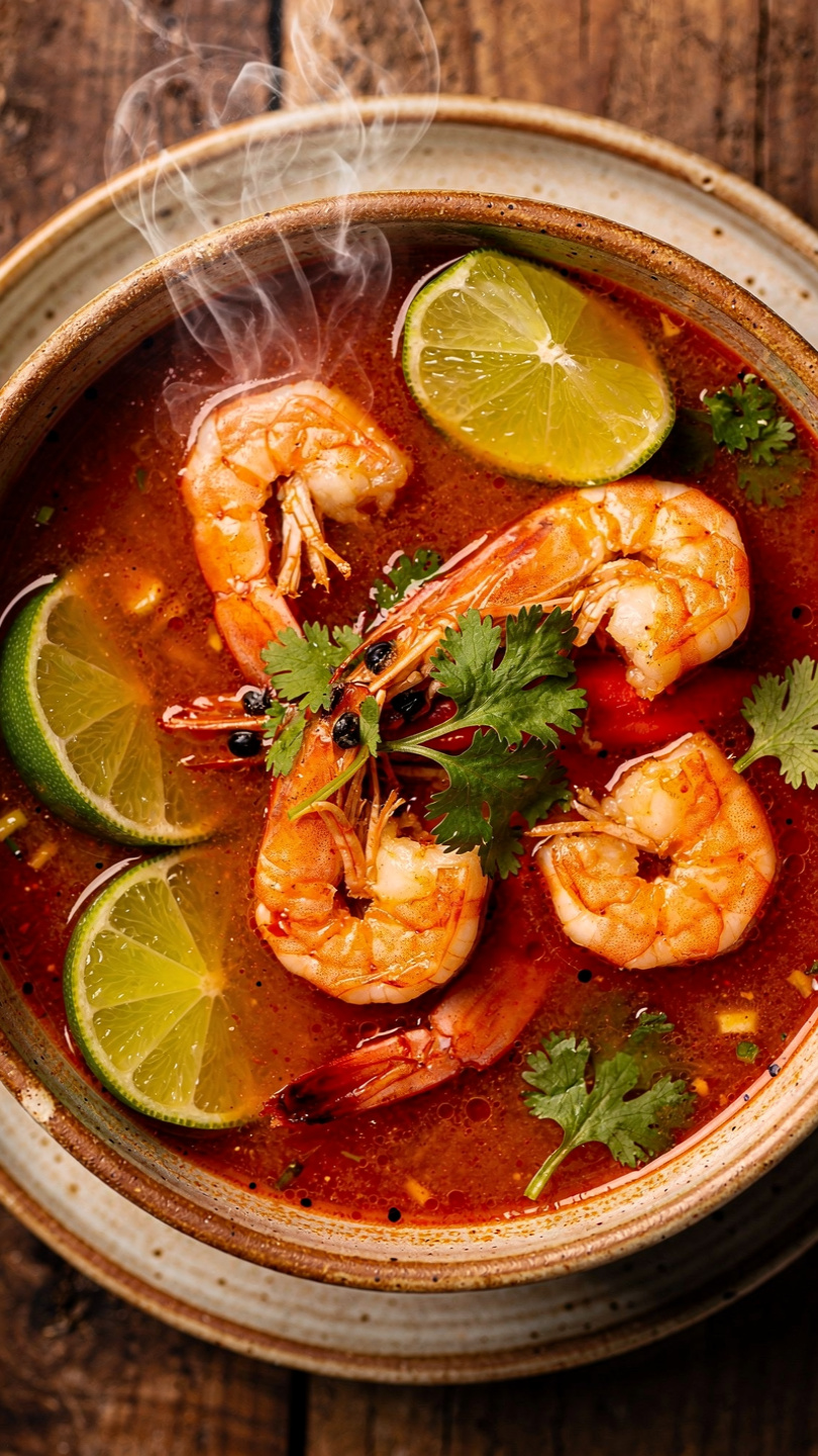 Caldo de Camarón (Authentic Mexican Shrimp Soup)