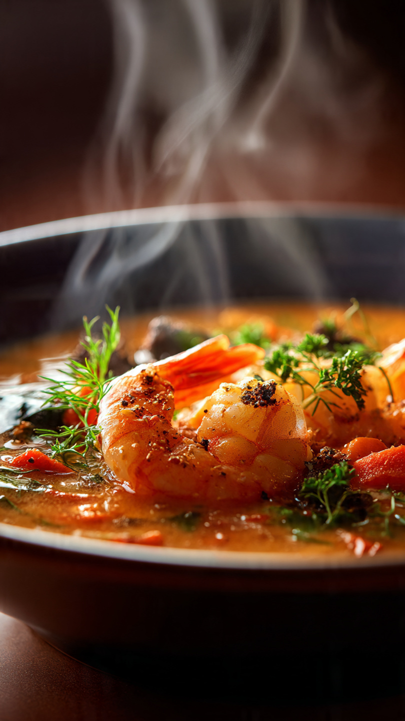 Crab and Shrimp Seafood Bisque
